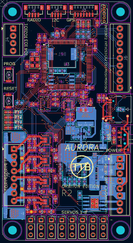 Aurora Orbiton PCB Layout
